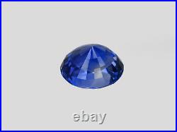 GIA Certified KASHMIR Blue Sapphire 5.76 Cts Natural Untreated Oval