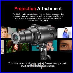 GODOX Projection Attachment KIT (AK-R21) Video Light Streaming Studio Camera