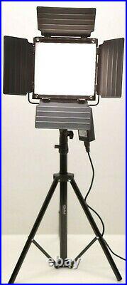 GVM 800D-RGB 3-Video Lights, LED Studio Photophy Light Kit- Great Condition Used