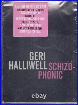 Geri Halliwell schizophonic cd box set key chain poster video spice girls sealed