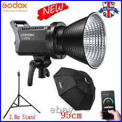 Godox Litemons LA150D Studio LED Video Light 190W 5600K +95cm Softbox+2.8m Stand