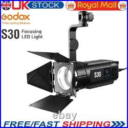 Godox S30 30Ws Focusing LED Light Photo Video Light Studio Lighting Spotlight UK
