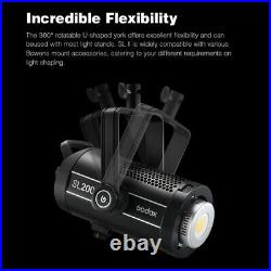 Godox SL-150wII 150w 5600k Studio Continuous Strobe Whte Light Video Fill Light
