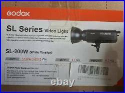 Godox SL-200W 200W LED Video Light 5600K±200K LCD PanelPhoto Studio Lighting