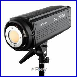 Godox SL-200W 5600K Studio LED Continuous Video Light for Wedding DV Recording