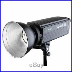 Godox SL-200W 5600K Studio LED Continuous Video Light for Wedding DV Recording