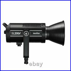Godox SL-200W II Studio Camera Flash LED Video Light F Canon Nikon Sony Fujifilm