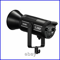 Godox SL-200W II Studio Camera Flash LED Video Light F Canon Nikon Sony Fujifilm