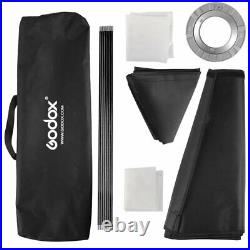 Godox SL-60W 5600K Studio LED Video Continuous Light Bowens Mount 120cm Softbox