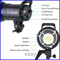 Godox SL-60W 5600K Studio LED Video Light Continuous Light + Remote Control UK