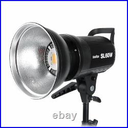 Godox SL-60W 5600K Studio Photography LED Video Continuous Light Bowens Mount