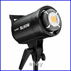 Godox SL 60W 5600K Studio Photography LED Video Light Lighting for DV Camera