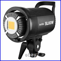 Godox SL-60W 60W 5600K LED Video Continuous Studio Light Strobe +95cm Softbox UK