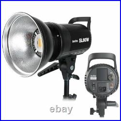 Godox SL-60W LED Studio Video Light + Bowens Umbrella Softbox + Stand + Boom Arm