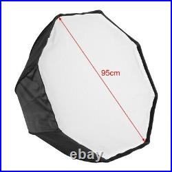 Godox SL-60W LED Studio Video Light + Bowens Umbrella Softbox + Stand + Boom Arm