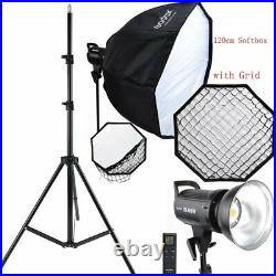 Godox SL-60W Photo Studio LED Video Lighting + 120cm Octagon Softbox + Stand Kit