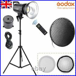 Godox SL-60W Studio LED Video Continuous Light + 60° Honeycomb Grid + Stand Kit