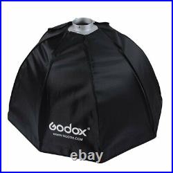 Godox SL-60W Studio LED Video Photo Light + 80cm Octagon Bowens Softbox + Stand