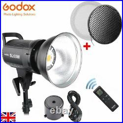 Godox SL60W 5600K Studio LED Video light Lampe + Remote + 60° Honeycomb Grid Kit
