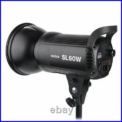 Godox SL60W Studio LED Video Light Continuous Light + Softbox + Light Stand UK