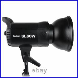 Godox SL60W Studio LED Video Light Continuous Light + Softbox + Light Stand UK