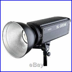 Godox Studio Continuous LED 200W Video Light Lamp For Camera DV Camcorder 5600K