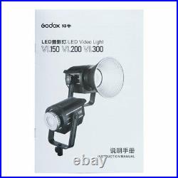 Godox VL150 150W 5600K White Version LED Video Light Continuous APP Studio Light