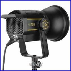 Godox VL150 Compact Studio LED Video Light +95cm softbox +2m light stand +BD-04