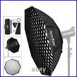 Godox VL150 Compact Studio LED Video Light Bowens + 140cm 55 Softbox+ C Stand