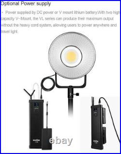 Godox VL150 Compact Studio LED Video Light Bowens + 140cm 55 Softbox+ C Stand