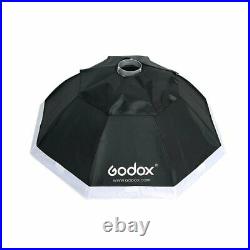 Godox VL150 Compact Studio LED Video Light Bowens +95cm softbox Grid+light stand