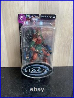 Halo 2 Joyride Studios Series 8 Heretic Elite Leader (Rare, Mint in Box)