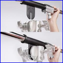 Heavy Duty Telescopic Boom Arm Steel Extension 124-215cm Photography Video UK