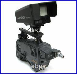 Hitachi Z-4000W Video Camera Triax BCTV Studio Package GM-51 Viewfinder RC-Z3 #3