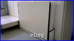 Horizontal Panel wall bed (panelled wallbed, Murphy bed), small double, Clearance