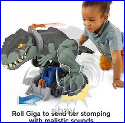 Imaginext Jurassic World Dominion Mega Stomp & Rumble Giga Dino Action Figure