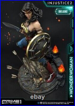 Injustice 2 Wonder Woman Deluxe 1/4 Scale Statue Open Unit