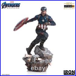 Iron Studios Avengers Endgame Captain America Deluxe BDS Art 1/10 Statue