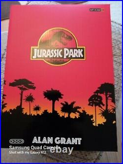 Iron Studios Jurassic Park Ian Malcolm & Alan Grant 1/10 scale statues
