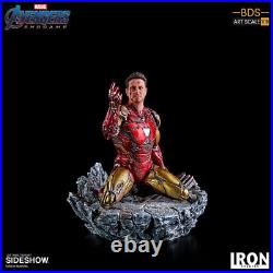 Iron Studios Marvel Avengers Endgame I Am Iron Man Art Scale Statue New In Stock