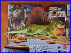 JURASSIC WORLD Dominion Atrociraptor Dimetrodon Rugops Primus Nasutoceratops New