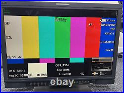 JVC DT-V24G1 Full HD 24 Studio LCD Monitor Used Good for collection WD3