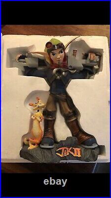 Jak & Daxter Statue 2 3 Muckle Oxmox Rare & Ltd Ed Resin VGC Incl foam