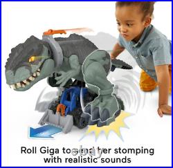 Jurassic World Dominion Mega Stomp & Rumble Giga Dino Action Figure Imaginext