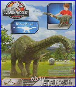 Jurassic World Legacy Collection Apatosaurus Dinosaur GWT48 XXL Huge 105cm
