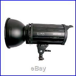 LED 100W Photo Studio Video Light CRI 95 10000 Lumens with Dimmer, Umbrella Holder