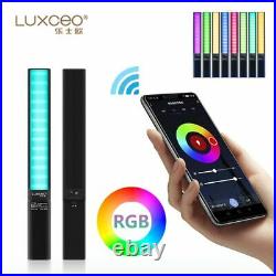 LUXCEO P6 18w RGB LED Video Light 1300LM 2500-6500K Studio Light Bar APP Control