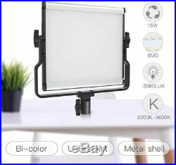Led Video Light Kit Dimmable 2set With U For Studio Photography Video Shooting