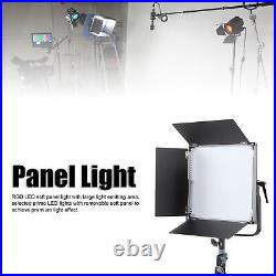 Led Video Light Panel Lighting Kit Indoor Studio Full Color Ambient RGB Fla HEN