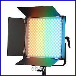 Led Video Light Panel Lighting Kit Portable Indoor Studio Full Color Ambient GHB